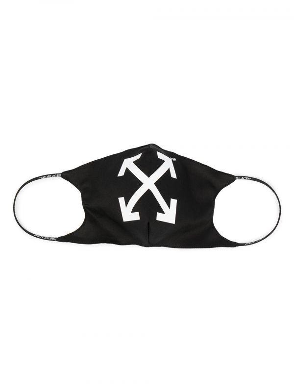  Off-white Arrows Logo Face Mask - Black 