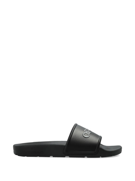  Off-white Bookish Logo Slides - Black 