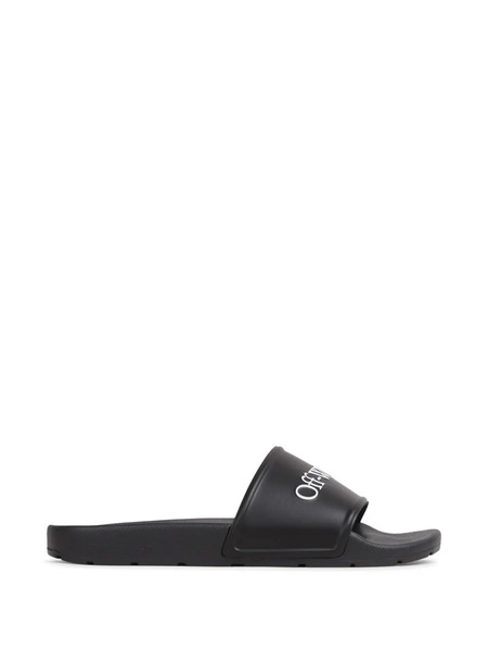  Off-white Bookish Logo Slides - Black 