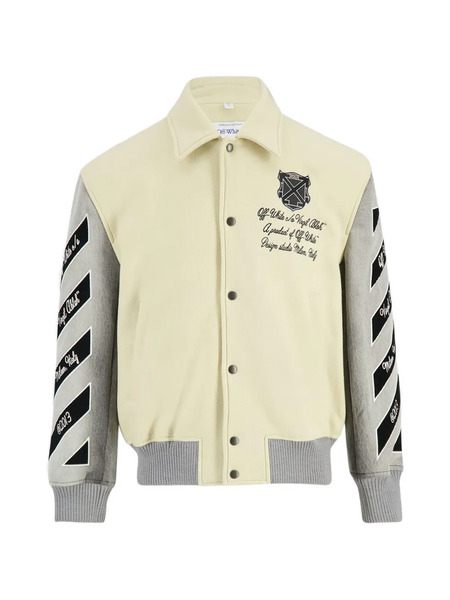  Off-white Buttoned Shirt Jacket - Neutrals 
