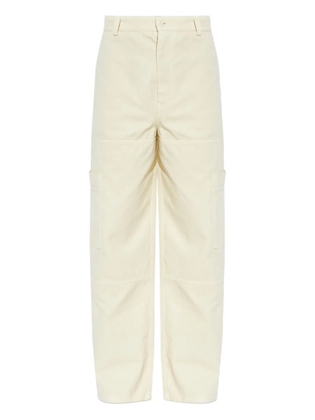 Off-white Cargo-pocket Trousers - Neutrals 