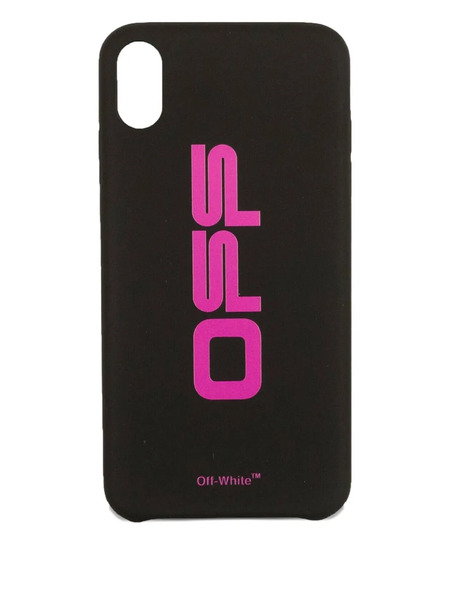  Off-white Carryover Xs Max Phone Case - Black 