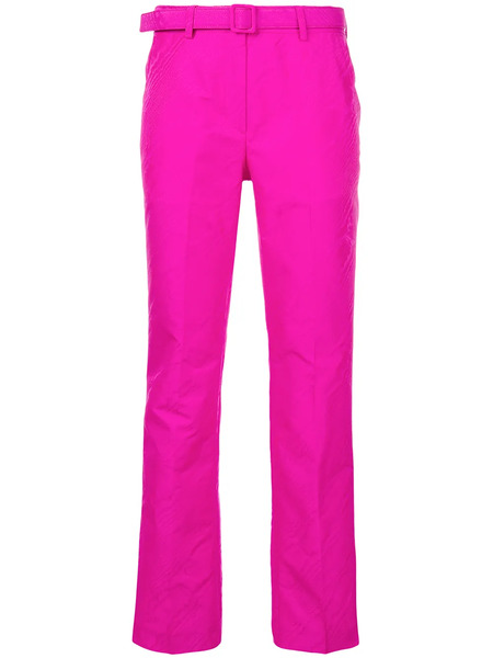  Off-white Cigarette Trousers - Pink 