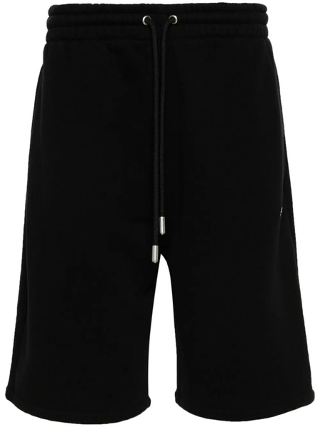  Off-white Drawstring Shorts - Black 