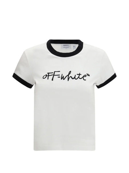  Off-white Embroidered T-shirt 