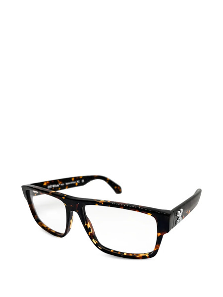  Off-white Eyewear Geometric Glasses - Brown 