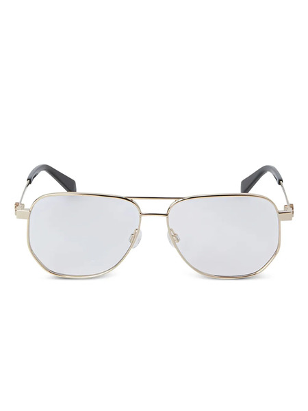  Off-white Eyewear Pilot-frame Glasses - Gold 