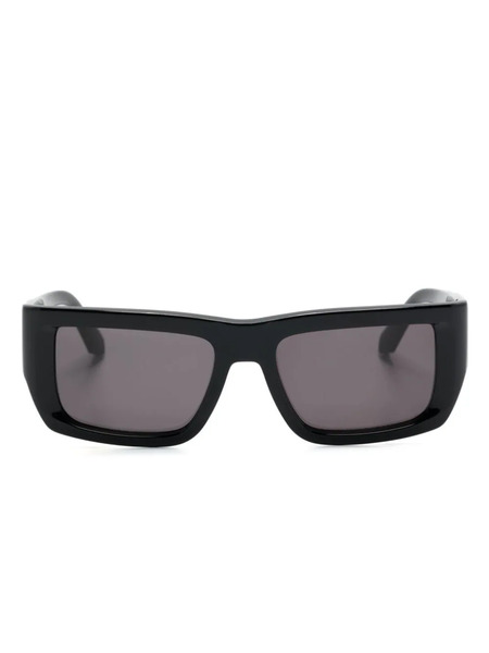  Off-white Eyewear Prescott Rectangle-frame Sunglasses - Black 
