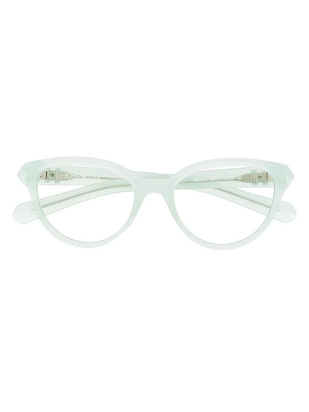  Off-white Eyewear Style 26 Round-frame Glasses - Green 