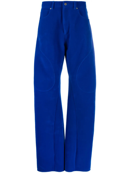  Off-white Flock Contour Tapered Trousers - Blue 