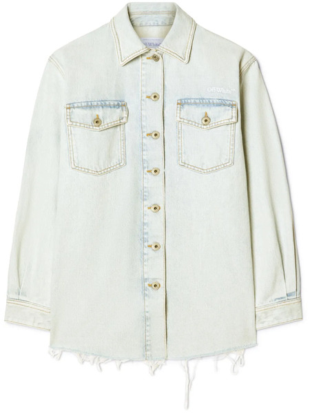  Off-white Fresco Arrow Jacket - Blue 