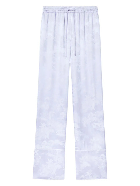  Off-white Fresco-jacquard Pyjamas Trousers 