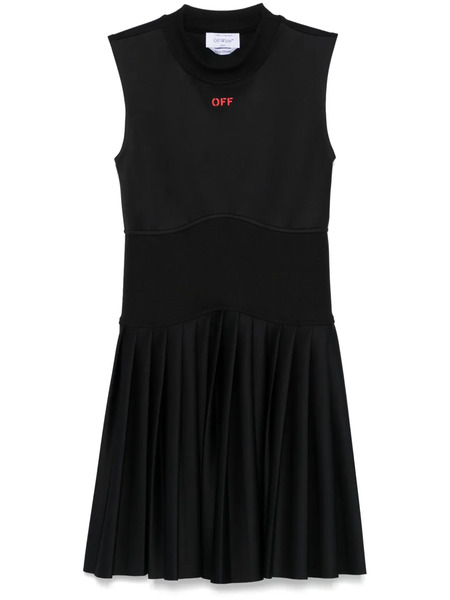  Off-white Golf Mini Dress - Black 