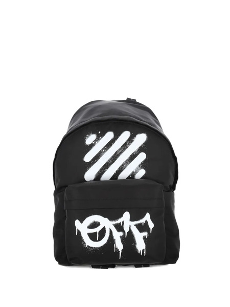 Off-white Graphic-print Backpack - Black 