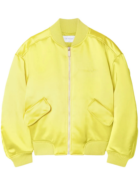  Off-white H Duchesse Bomber Jacket - Yellow 
