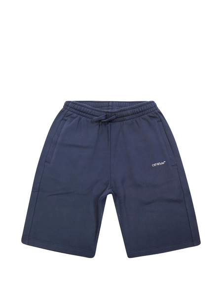  Off-white Kids Drawstring Shorts - Blue 
