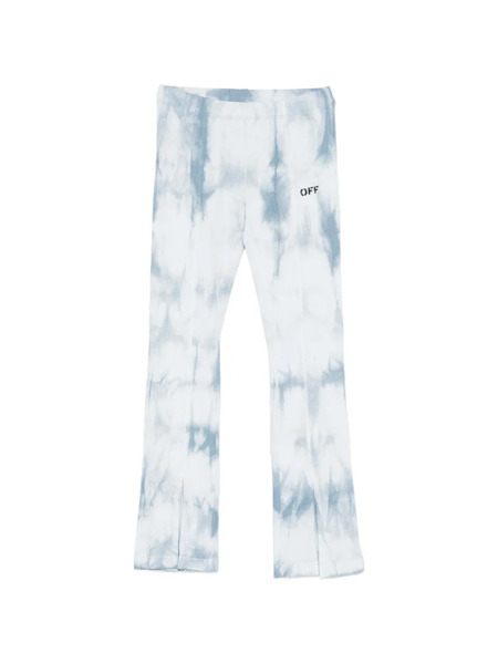  Off-white Kids Tie-dye-pattern Leggings 