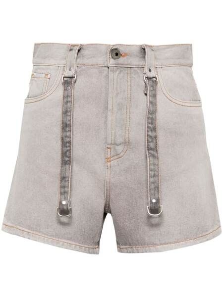  Off-white Laundry Denim Shorts - Neutrals 