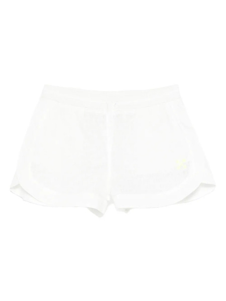  Off-white Linen Shorts 