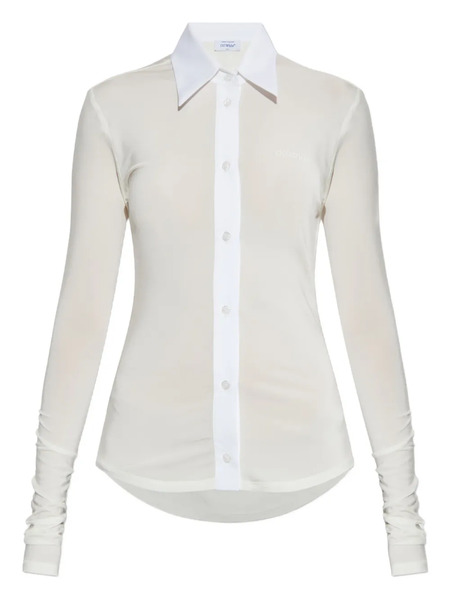  Off-white Logo-detail Shirt - Neutrals 