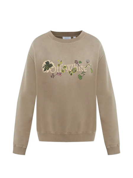  Off-white Logo-embellishment Sweatshirt - Neutrals 