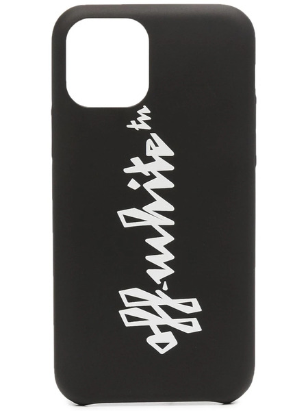  Off-white Logo-print Iphone 11 Pro Case - Black 