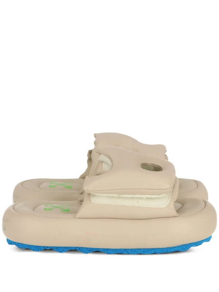 Off-white Meteor Padded Sandals - Neutrals 
