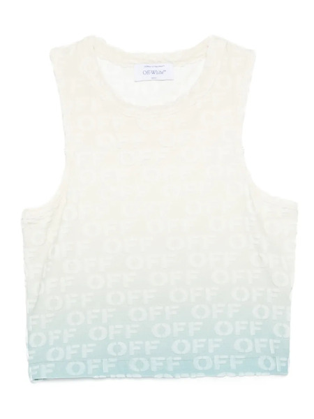  Off-white Monogram-jacquard Tank Top 