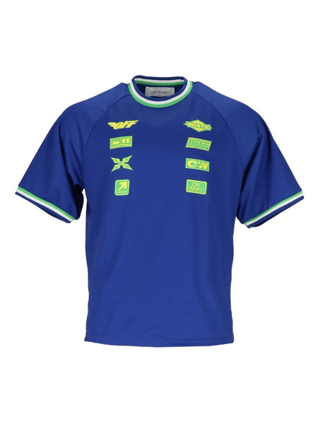  Off-white Multi-patch T-shirt - Blue 