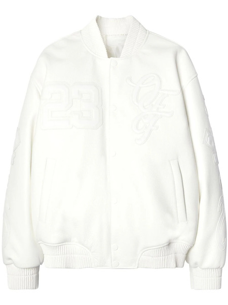  Off-white Natlover Patch-detail Bomber Jacket 