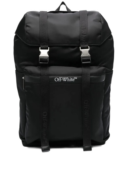  Off-white Outdoor Drawstring Backpack - Black 