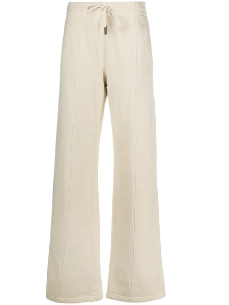  Off-white Oversized Straight Track Pants - Neutrals 