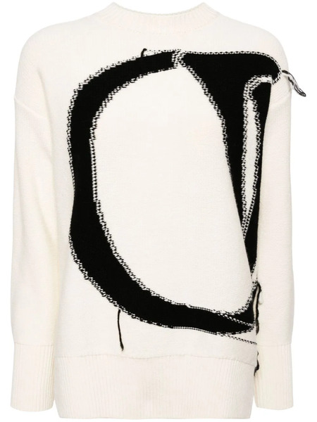  Off-white Ow Maxi Logo Jumper 