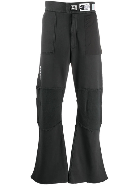  Off-white Parachute Patchwork Track Pants - Black 