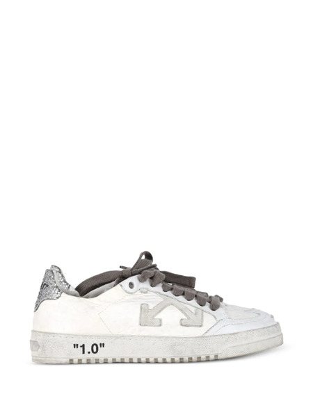  Off-white Pre-owned 2.0 Glitter Detail Sneakers 