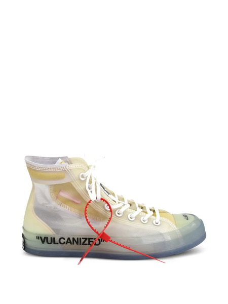  Off-white Pre-owned X Converse Chuck 70 Sneakers 