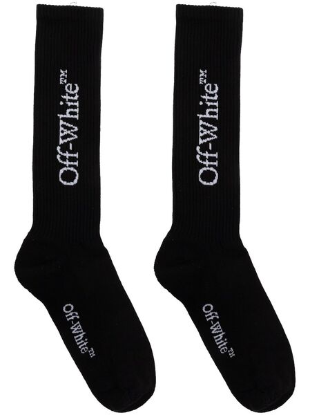  Off-white Quote Socks - Black 