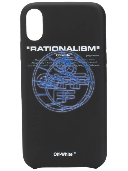  Off-white Rationalism Iphone Xr Case - Black 