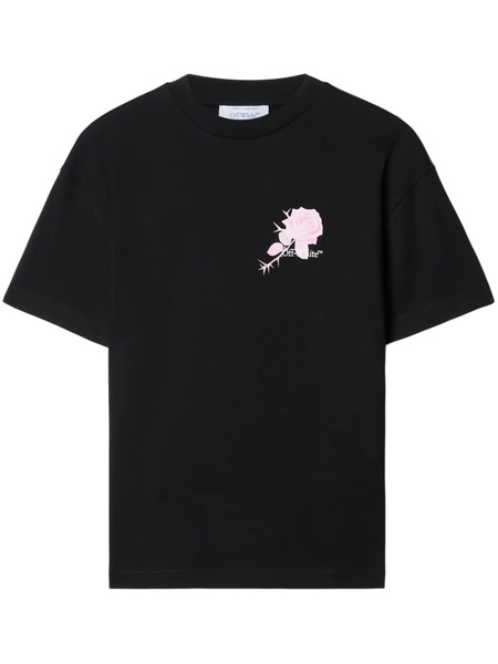  Off-white Roses Arrows T-shirt - Black 