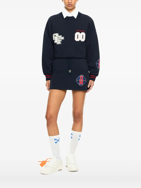  Off-white Royal Patch Sweatshirt - Blue 