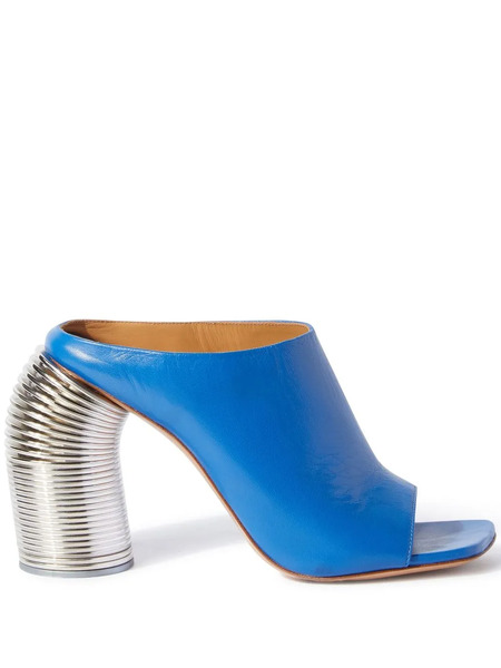  Off-white Runway Spring High-heel Sandals - Blue 