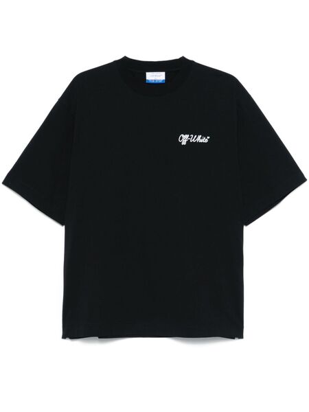  Off-white Script T-shirt - Black 