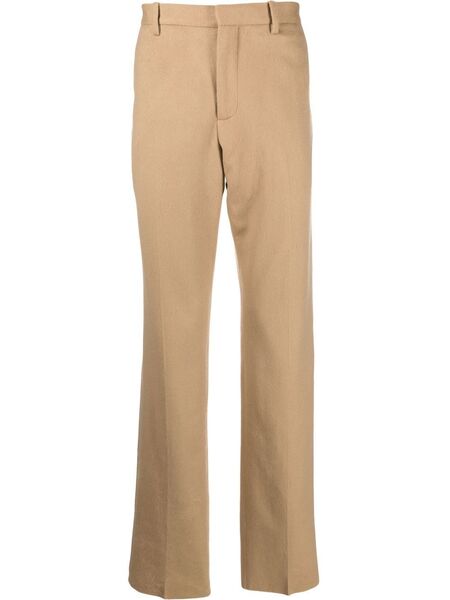  Off-white Slim-cut Tailored Cashmere Trousers - Neutrals 