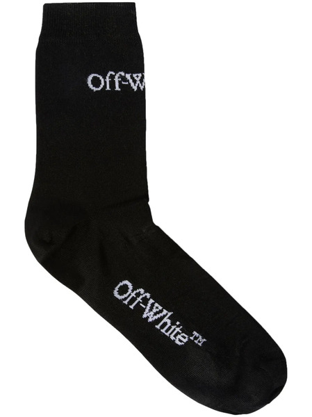  Off-white Small Logo Socks - Black 