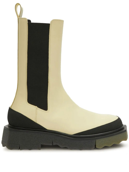  Off-white Sponge Chelsea Boots - Neutrals 
