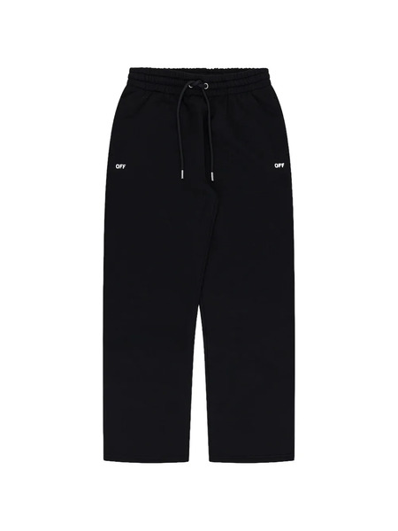  Off-white Spray Can Diagonal Sweatpants - Black 