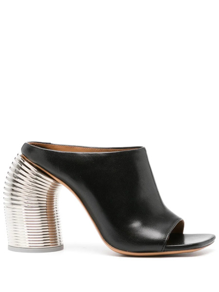  Off-white Spring Leather Sandals - Black 