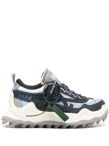  Off-white Spring Leather Sneakers - Blue 