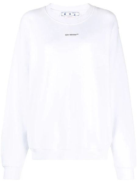  Off-white Tie-dye Arrow Relaxed Sweatshirt 