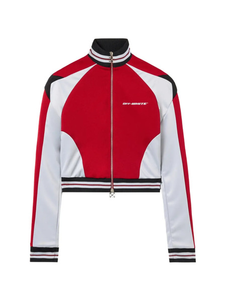  Off-white Track Star Zip-up Sweatshirt - Red 